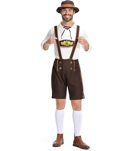 ドイツ民族衣装　レーダーホーゼン　メンズ Amazon.co.jp: ドイツ バイエルン オーストリア チロル スイス